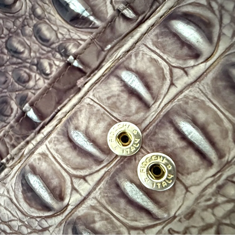 Brahmin Modern Checkbook Melbourne Leather Wallet